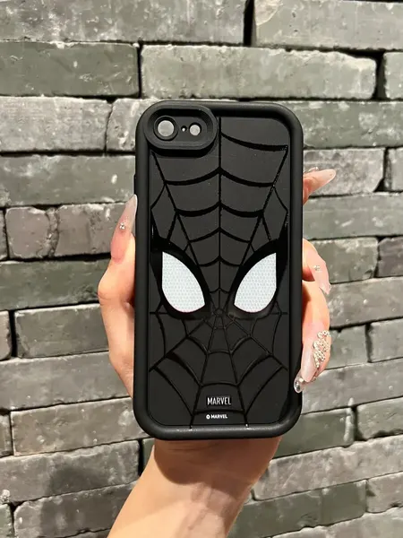 Чехол O'keyси, для iPhone 7, 8, SE 2020, защита камеры, силикон, черный
