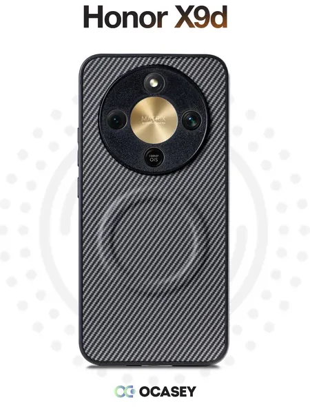 Чехол О'кейси, для Honor X9D, серый, стильный, легкий, с ангелом