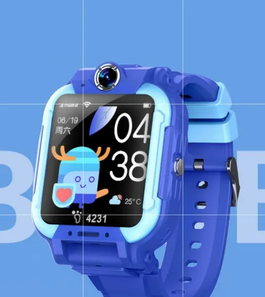 Смарт часы детские Smart Baby Watch M85 4G, Wi-Fi, 2 камеры, с кнопкой SOS, GPS геолокацией и видеозвонком (голубой)