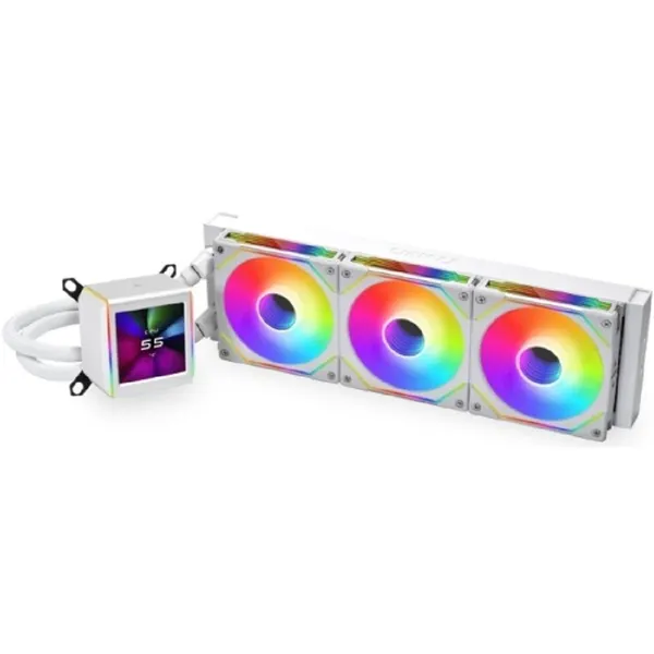 Вентилятор Кулер для процессора Lian Li Galahad II LCD SL-Infinity 360 White (G89. GA2ALCD36INW.00)