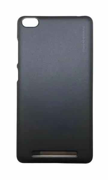 Чехол на Xiaomi Redmi 3, пластиковый серии Metallic, черный