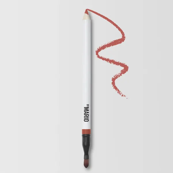 Makeup by Mario, двусторонний карандаш для губ, Ultra Suede® Sculpting Lip Pencil, Angela (Warm Brick Brown)