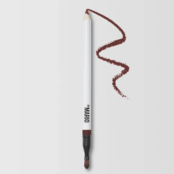 Makeup by Mario, двусторонний карандаш для губ, Ultra Suede® Sculpting Lip Pencil, Jeff (Intense Deep Brown)