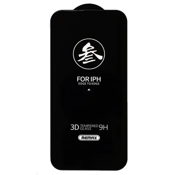 Защитное стекло на iPhone 13,13 Pro,14,16e,17e, REMAX, GL-27, черное