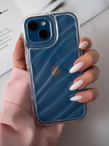 Чехол О'Кейси, для iPhone 15, защита камеры, прозрачный, бесцветный