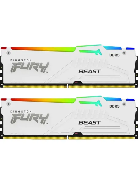 Оперативная память Kingston BKF552C40BWAK2-32 белый 32 Гб (2х16 Гб) DDR5 DIMM 5200МГц
