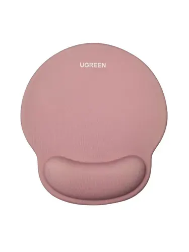 Коврик для мышки с поддержкой запястья UGREEN LP668 (55057) Ergonomic Mouse Pad with Wrist Rest. Цвет: розовый