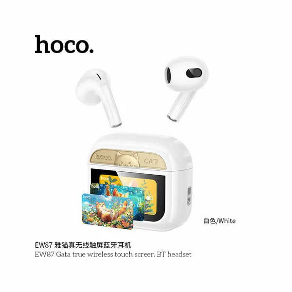 Hoco Беспроводные наушники Hoco EW87 Gata true wireless белые