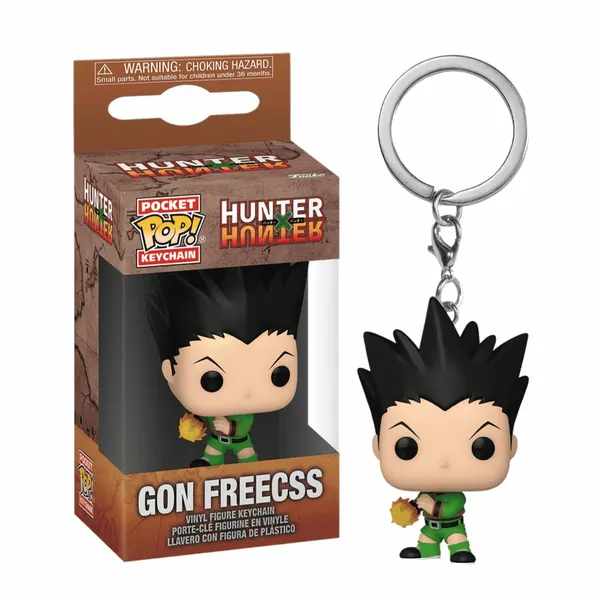 Брелок Funko Pop Фанко поп keychain Гон Фрикс Gon Freecss из аниме Охотник Hunter X Hunter