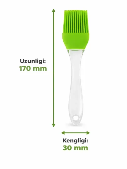 Силиконовая кухонная кисточка для масла и выпечки brush