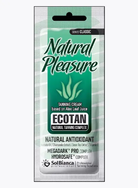 SOLBIANCA Крем для усиления загара “Natural Pleasure”, 15 мл