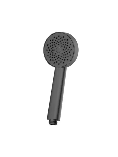 Душевая лейка Homsly, матовый черный, 1 режим, коллекция Basic, 2H-002-BB1H-BSC - Душевое оборудование
