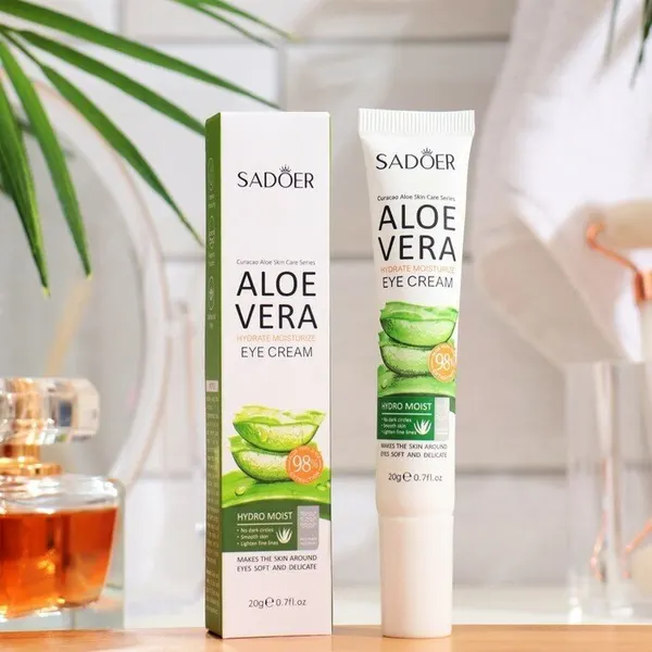 Крем для области вокруг глаз SADOER Aloe Vera с экстрактом алоэ вера, 20 гр