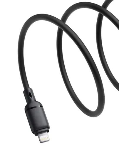 Зарядный кабель Baseus Silky Series Fast Charging Cable USB-A to Lightning 2.4A 1 м - Аксессуары и запчасти