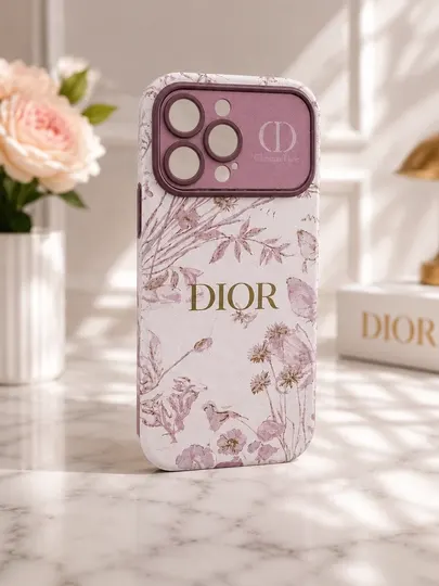 Чехол iPhone 16 Pro Max, 15 Pro Max, 14 Pro Max, 13 Pro Max, Dior, силиконовый, премиум - Аксессуары и запчасти