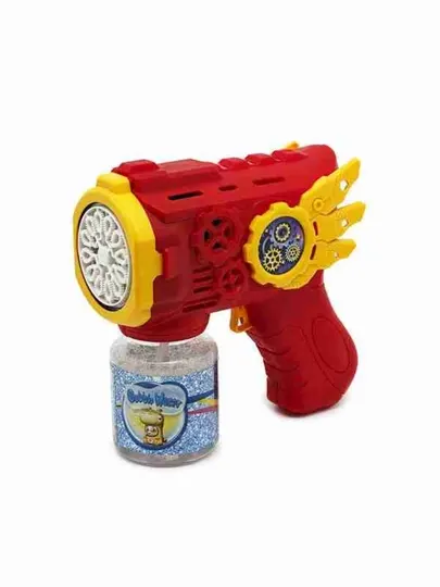 Детский пистолет для мыльных пузырей, с LED подсветкой (Bubble Gun)
