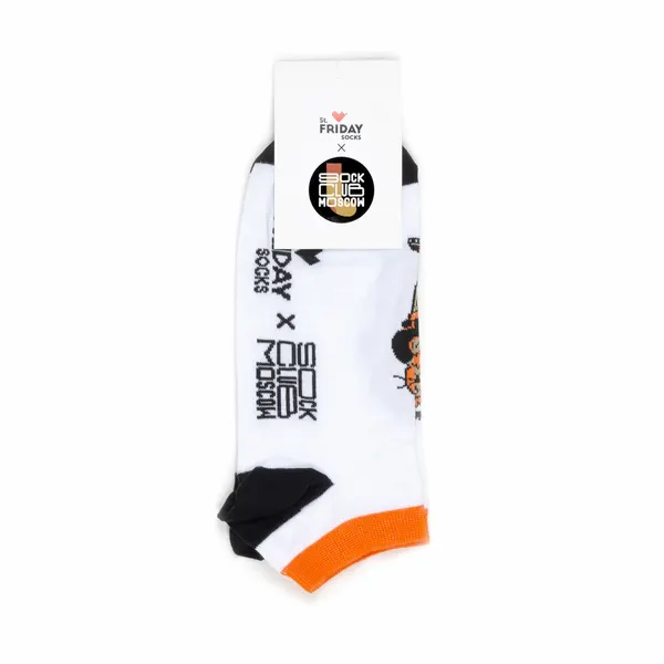 St. FridayНоски x Sock Club Moscow носки короткие с рисунками - Модник