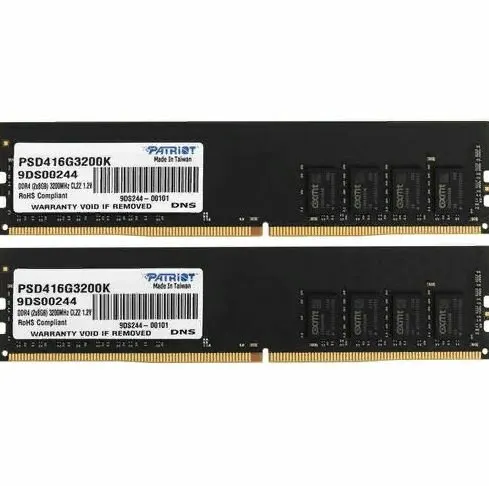 Оперативная память Patriot Memory Signature Line (PSD416G3200K) DIMM DDR4 16 ГБ - 2 шт, 3200 МГц
