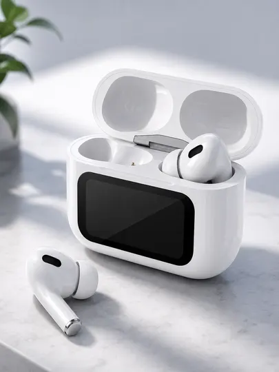 Беспроводные Bluetooth наушники A9 Pro, экран, ANC, USB-C, микрофон, бас - Наушники