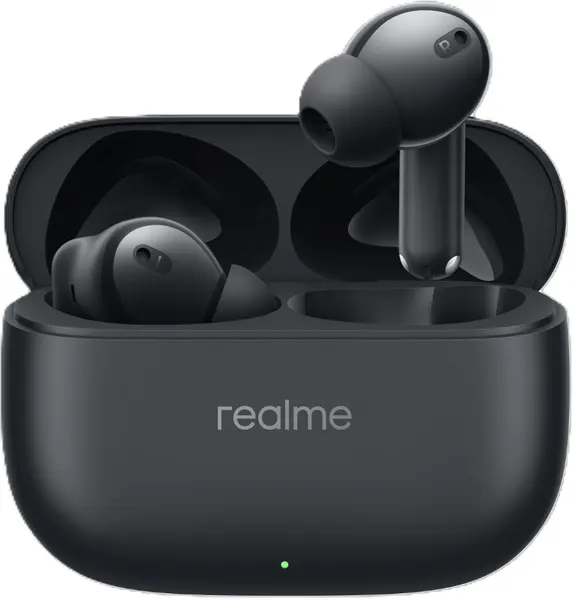 Наушники беспороводный Realme Buds T310 черный в ушной раковине