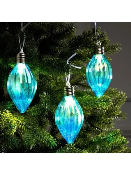 Эффектные светящиеся елочные украшения Luazon Lighting