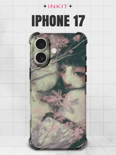 Чехол на iPhone 17 y2k аниме INKIT