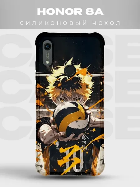 Чехол на Honor 8A Волейбол аниме арт PRINTberries