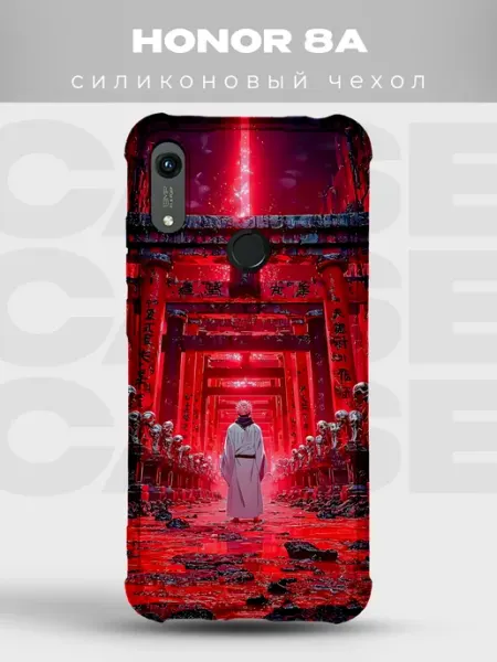 Чехол на Honor 8A аниме арт врата тории PRINTberries