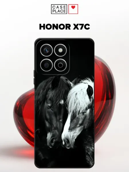 Чехол на Honor X7C с лошадью Case Place