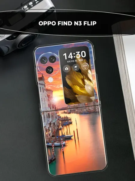 Чехол на Find N3 Flip красивый oppo