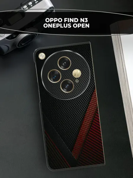 Чехол на Find N3 OnePlus Open карбон oppo