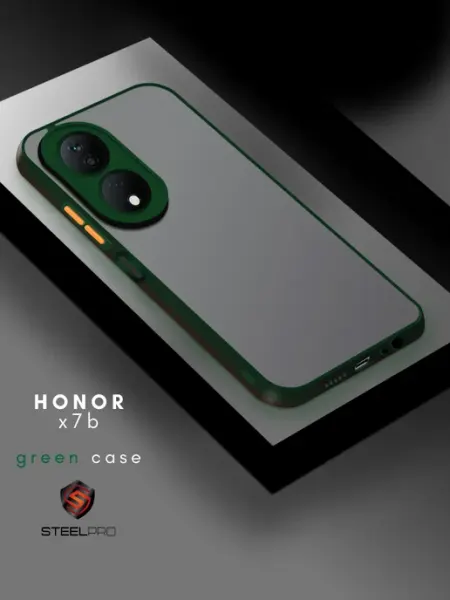 Чехол на Honor X7b с защитой камеры SteelPro