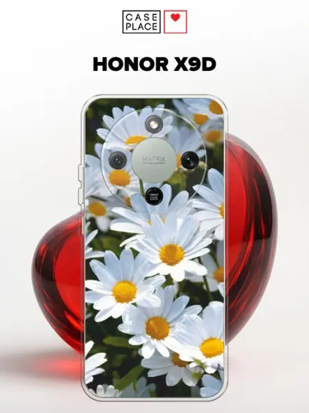 Чехол на X9d с ромашками HONOR