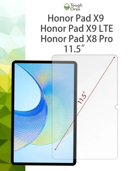 Стекло Honor Pad X9 x9 LTE на Pad X8 Pro 11.5 ToughOrex