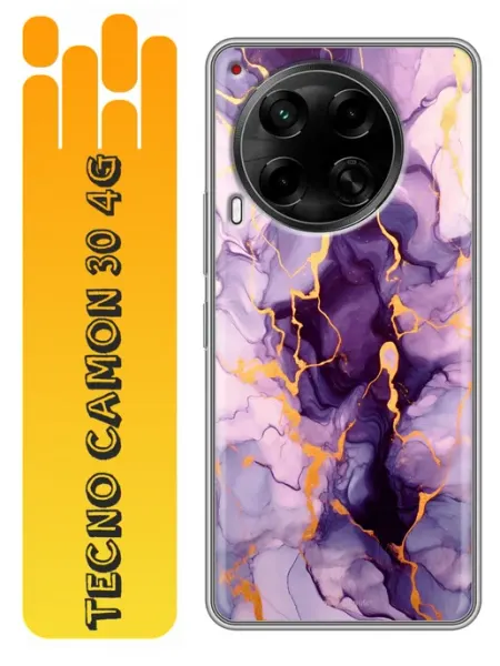 Чехол на Tecno Camon 30 4G Мрамор (женский) 360skin