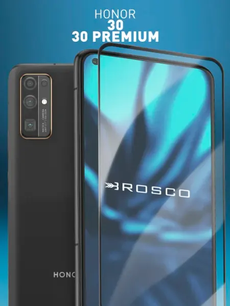 Защитное стекло для Honor 30, 30 Premium Rosco