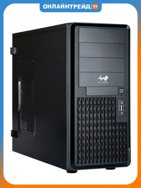 Компьютерный корпус PE689BL, черный INWIN