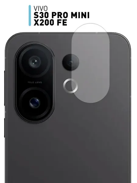 Стекло на камеру Vivo S30 Pro mini и X200 FE Rosco