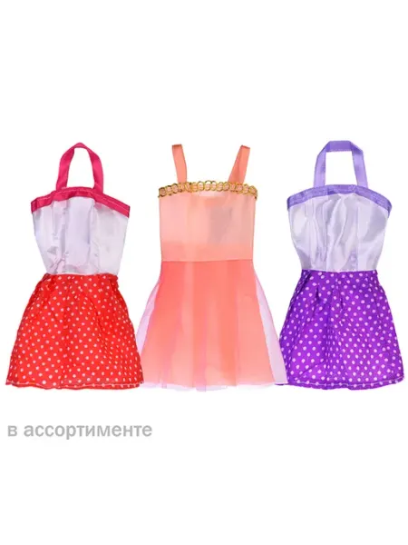 Платье для куклы в пакете Нет бренда