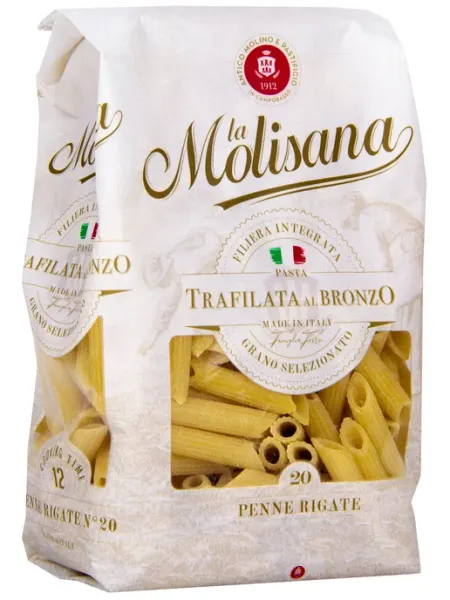 Макароны La Molisana перья рифленые, 450г