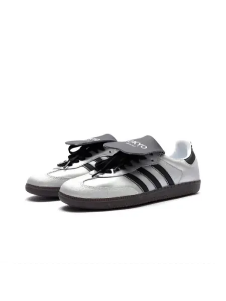 Кроссовки Samba OG x Wales Bonner кеды низкие дышащие adidas