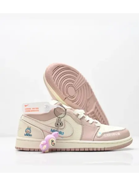 Кроссовки NK Air J1 Low x Labubu Nike