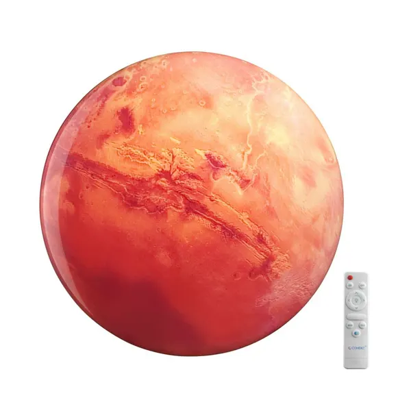 Настенно-потолочный светильник Sonex Mars 7725/DL пластик/мульти LED 48Вт 3000-6000К D375 IP43 с пультом ДУ
