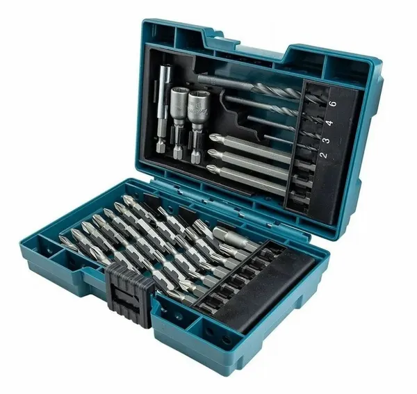 Набор бит для шуруповерта Makita B-54106 25/50/90мм. 38шт. в кейсе