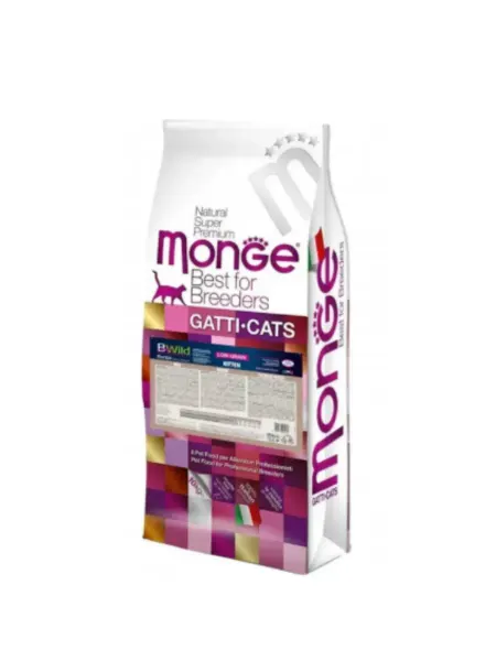 Monge Bwild kitten со вкусом гусиного мяса 10 кг
