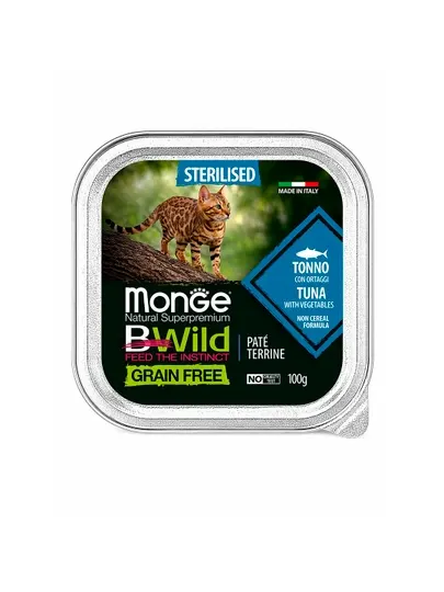 Monge Bwild для стерилизованных тунец