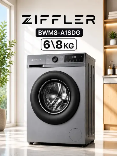 Стиральная машина ZIFFLER BWM8-A1SDG — это современная модель