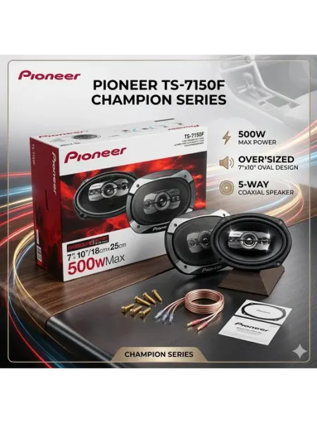 Оригинал Динамики для автомобиля Pioneer TS-7150F овальные PioneerTS