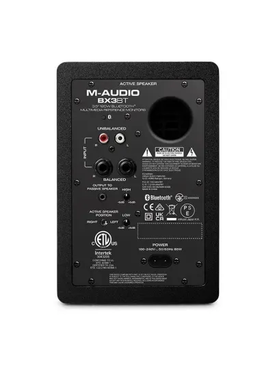 Студийные мониторы M-Audio BX3 BT, комплект 2 шт, с Bluetooth - Аксессуары для проигрывателей