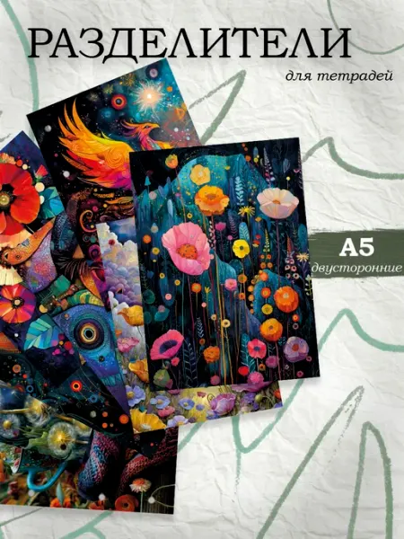 Разделители pinterest для тетради А5, минимализм Pank.serg